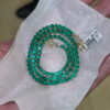 Tennis necklace 20.02 ct