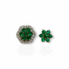 Cluster studs with detachable jackets