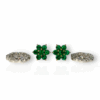 Cluster studs with detachable jackets