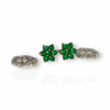 Cluster studs with detachable jackets