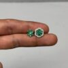 Cluster studs with detachable jackets