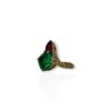 Colombian emerald & Burma ruby (no heat) ring