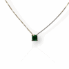 Classic emerald pendant