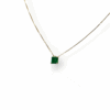 Classic emerald pendant