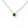 Classic emerald pendant