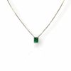 Classic emerald pendant