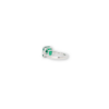 Investment quality ‘no oil’ Colombian emerald ring