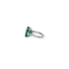 Important emerald cut Muzo region ring