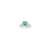 Investment quality ‘no oil’ Colombian emerald ring
