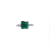 Chivor’s three stone emerald ring