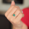 Chivor’s three stone emerald ring