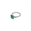 Chivor’s three stone emerald ring