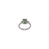 Chivor’s three stone emerald ring