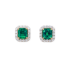 Very Fine Studs With Diamond Jackets