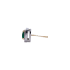 1.07 ct Art Deco Inspired Square Emerald Studs
