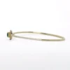Very Fine 0.75ct emerald bangle with diamonds